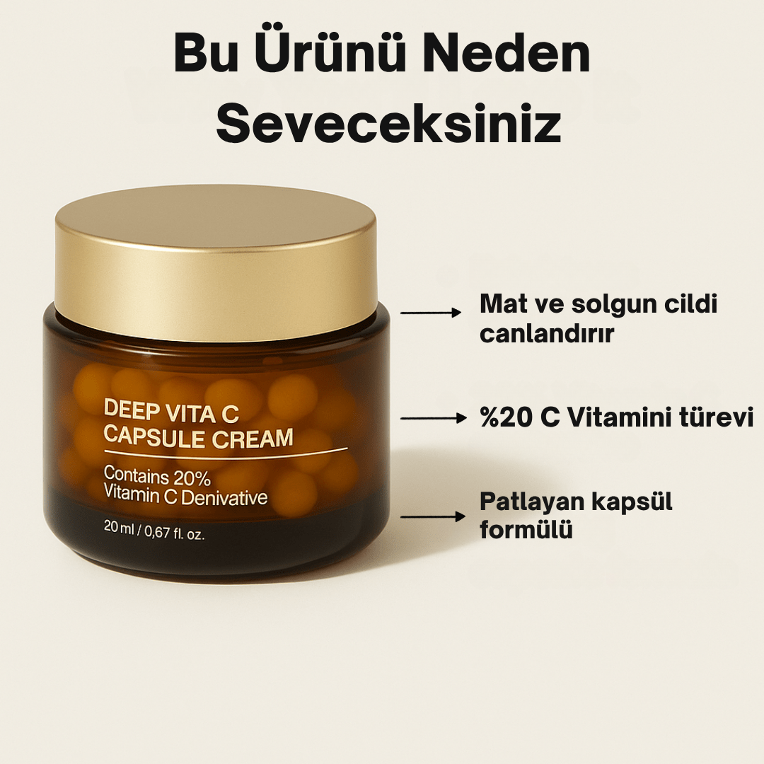 Vitalumine™- Deep C Vitamini Kapsül Krem
